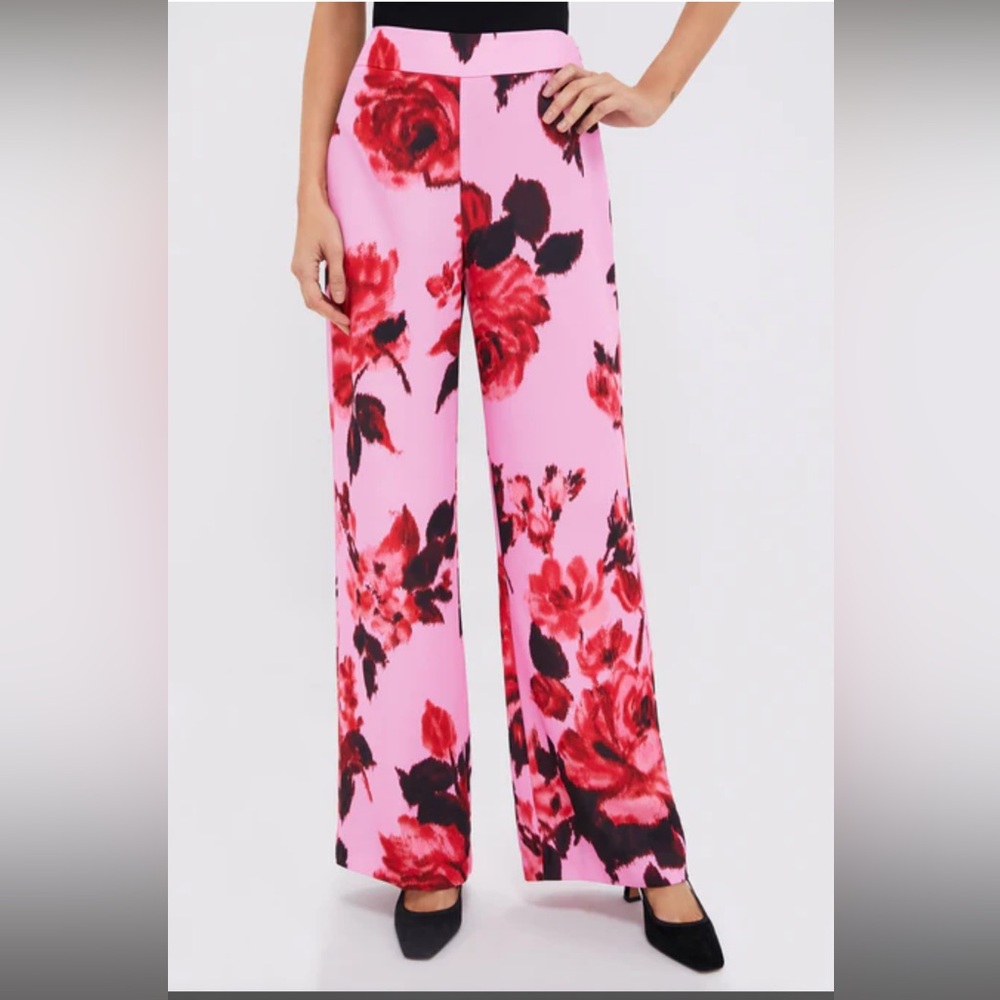Cerise Blossom Erin pants